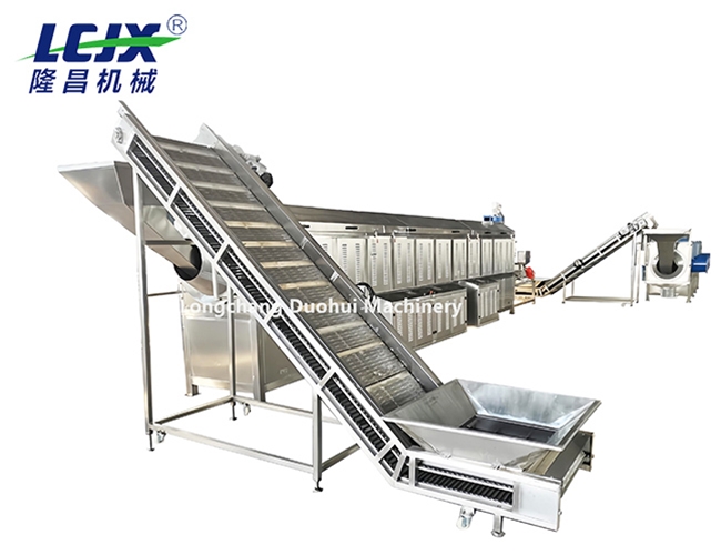 中藥材連續(xù)式加工流水線